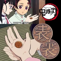 demon slayer anime coin kimetsu no yaiba tsuyuri kanao kochou shinobu collection alloy metal tokens commemorative coins props