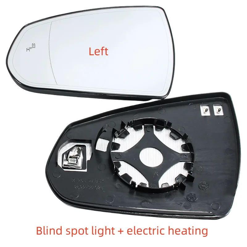 Для Cadillac SRX 2009 2010 2011-2015 Сменные линзы для бокового зеркала автомобиля, светоотражающие линзы заднего вида, стекло с подогревом, слепой пятно