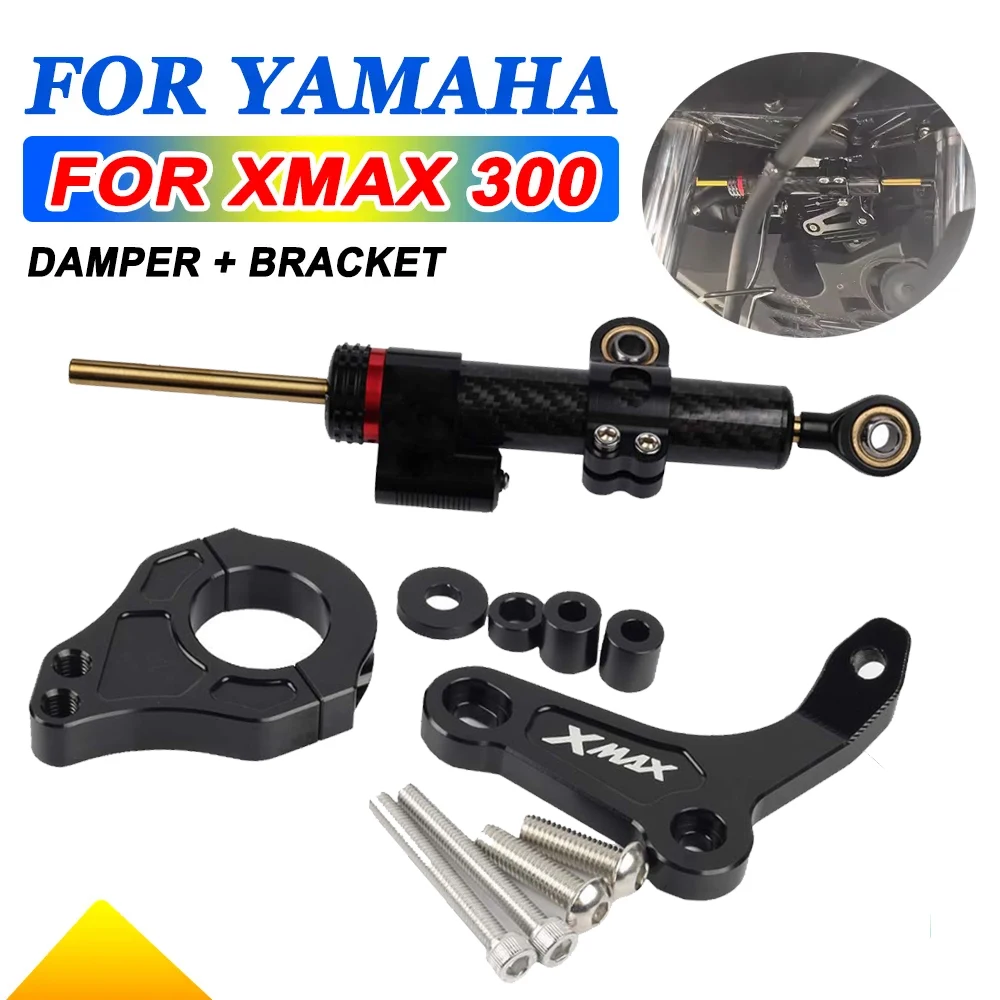 

Steering Damper Stabilizer Mount Bracket For YAMAHA XMAX300 XMAX 300 2017 2018 2019 2020 2021 2022 2023 Motorcycle Accessories