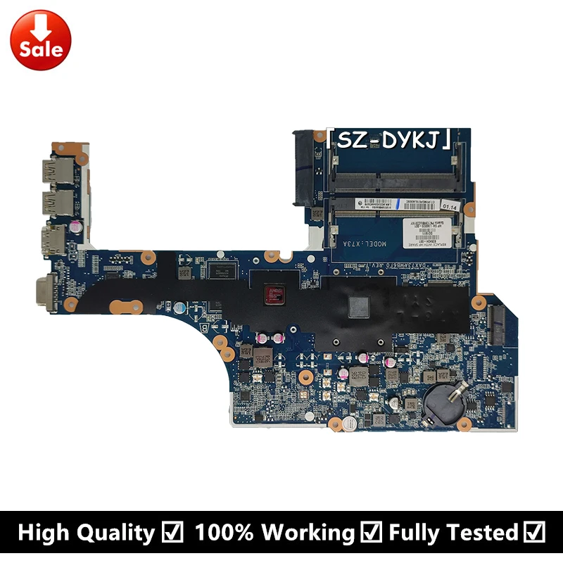 

For HP ProBook 455 G3 Laptop Motherboard With A8-7410U 2G 828434-601 828434-001 828434-501 DAX73AMB6F0 DAX73AMB6E1 Mainboard