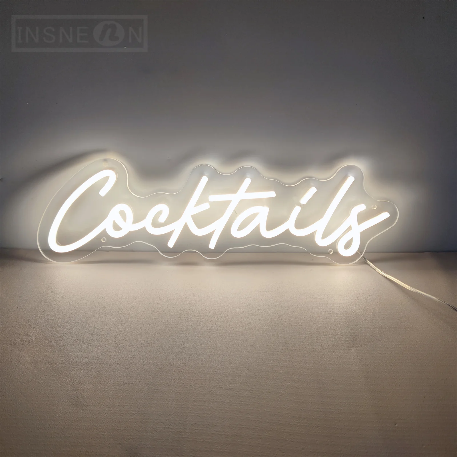 

Cocktails LED Neon Signs Bar Party Wedding Birthday Club Store Deco Business Sale Advertising Aesthetic Decoration Night Lights