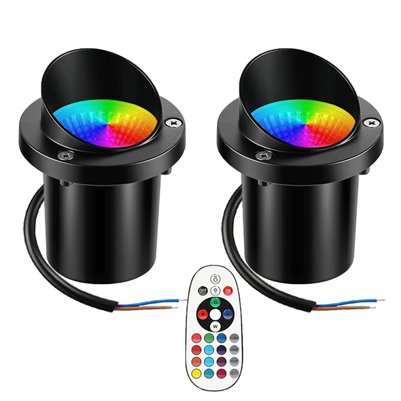 Ландшафтный фонарь Aesyzo RGB теплый белый 10Вт