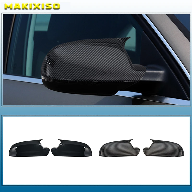 

2 pcs Superb car Mirror cover For Audi A4 A5 S5 B8.5 B8 RS5 RS4 S6 S4 Car Mirror Cover Signal light protection cover