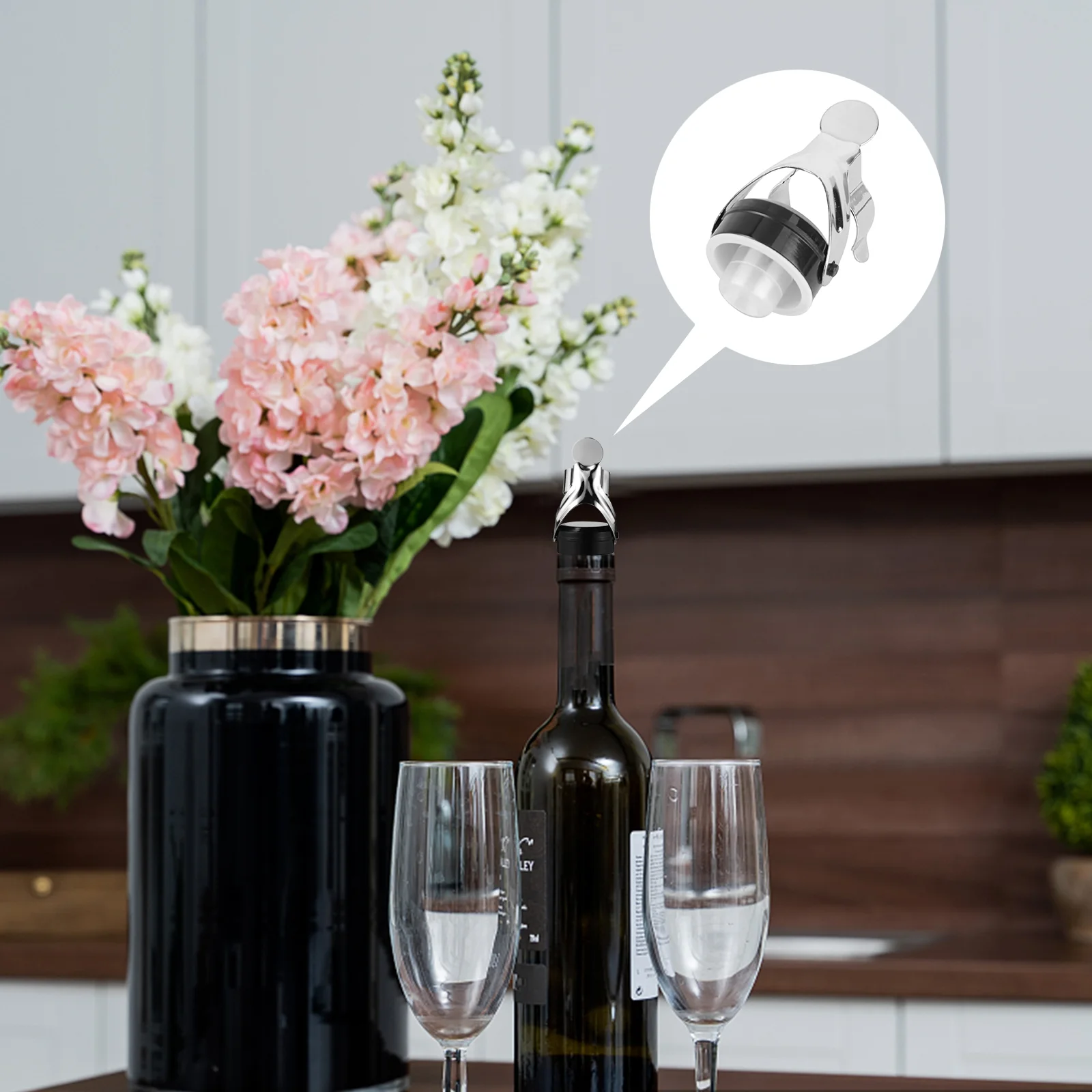 

Saver Champagne Bottle Cap Stopper Plug Cork Stoppers Sparkling Sealer Reusable Retaining Bubble Steel Stainless Red Creative