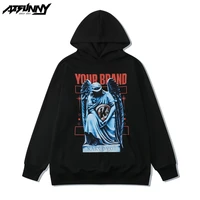 atsunny your band our lady print gothic hoodie hip hop male casual fashion american hoodies harajuku oversize mens clothes tops