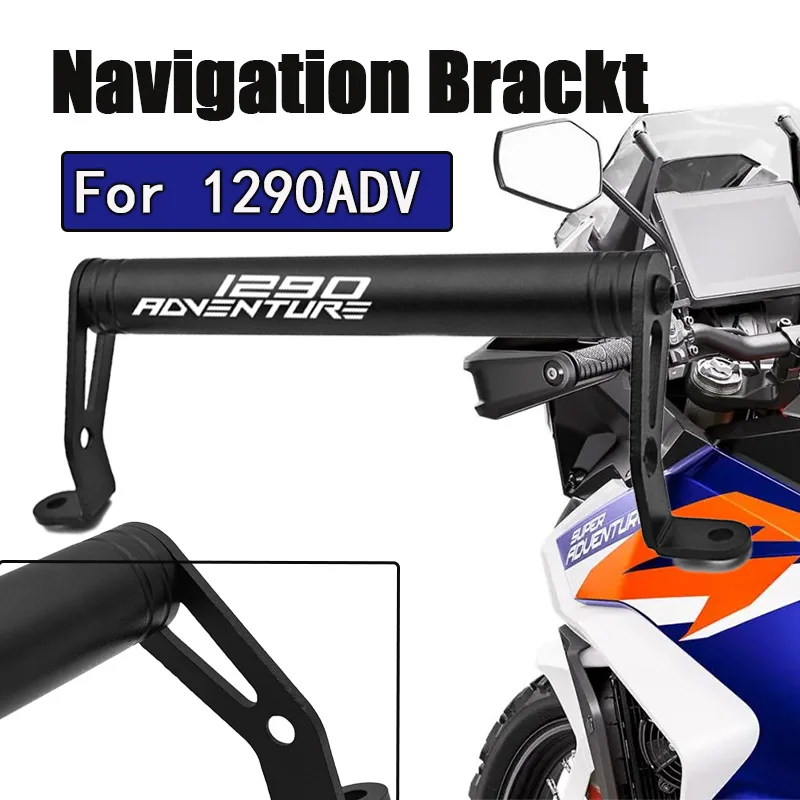 Фото Для 1290 Supper ADV S 1290 Supper R 1290ADVENTURE 1290adv 2023 GPS-навигационный кронштейн для телефона, держатель №1