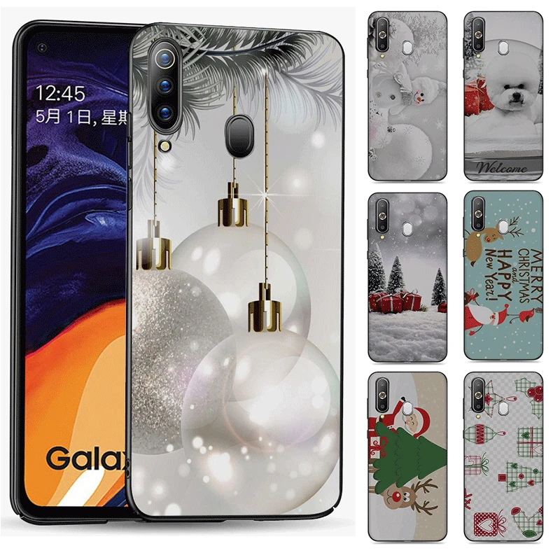 

Чехол для vivo Y95 Y93 Y91 Y91C Y1S Y85 V9 Y20S Y20i Y20 Y12S Y19 U3 Y17 Y15 Y12 Y16 Y15A Y15S Y11, милый Рождественский чехол