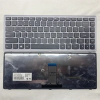 arabic laptop keyboard for lenovo ideapad g400s g405s g410s s410p z410 silver frame ar layout
