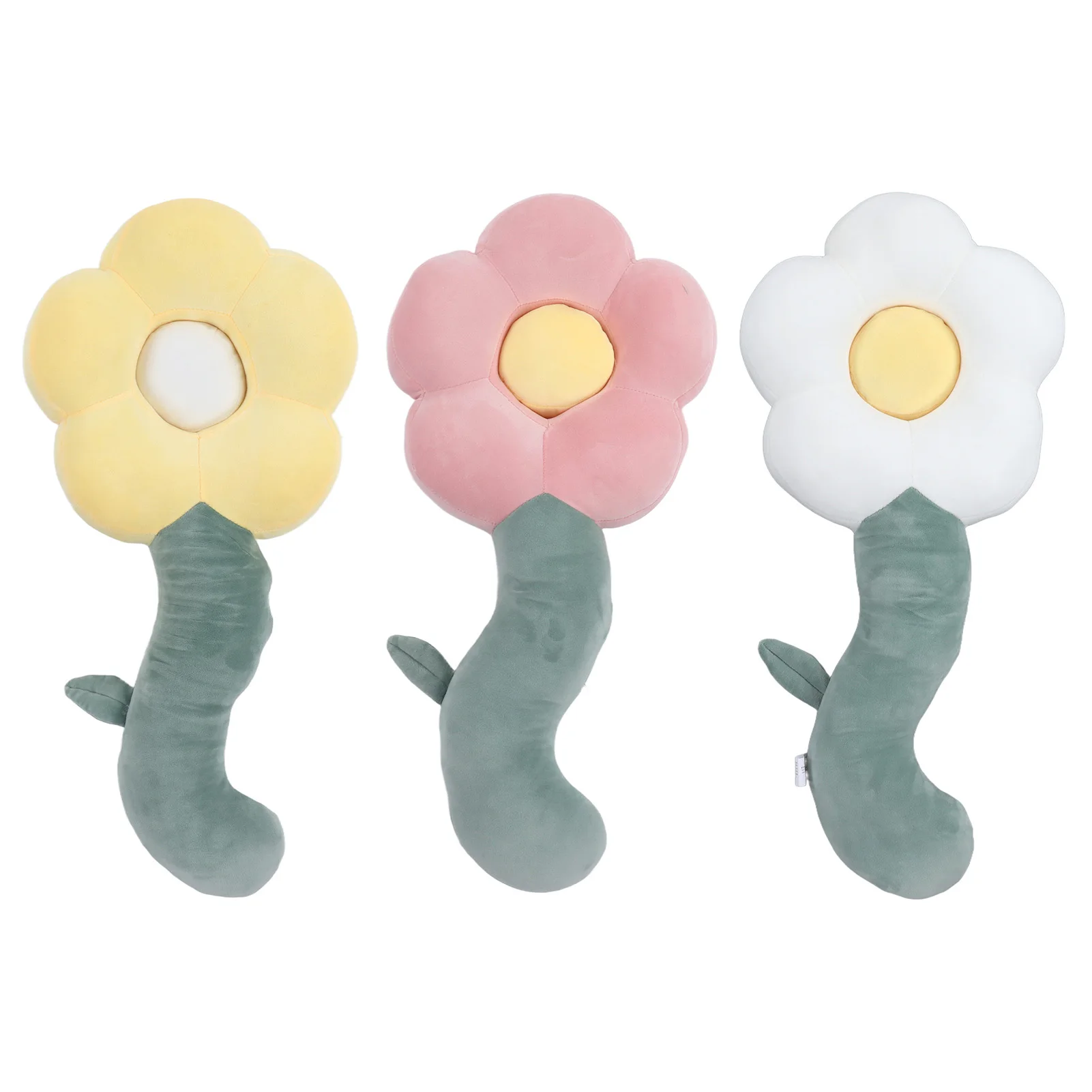 Мягкая плюшевая подушка в виде цветка