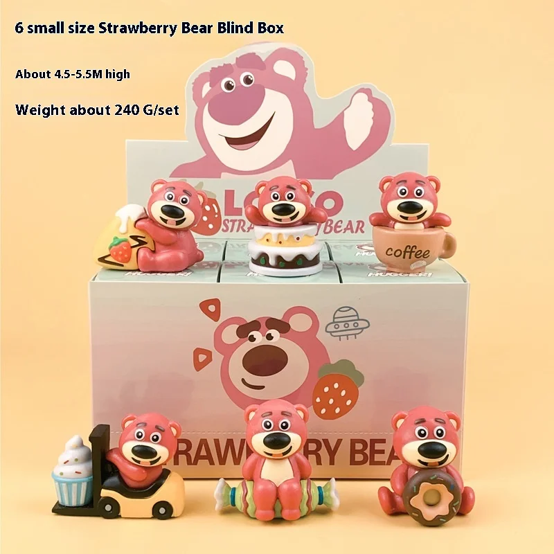 Клубничный медведь искусственная игрушка ручной работы мобилизационная