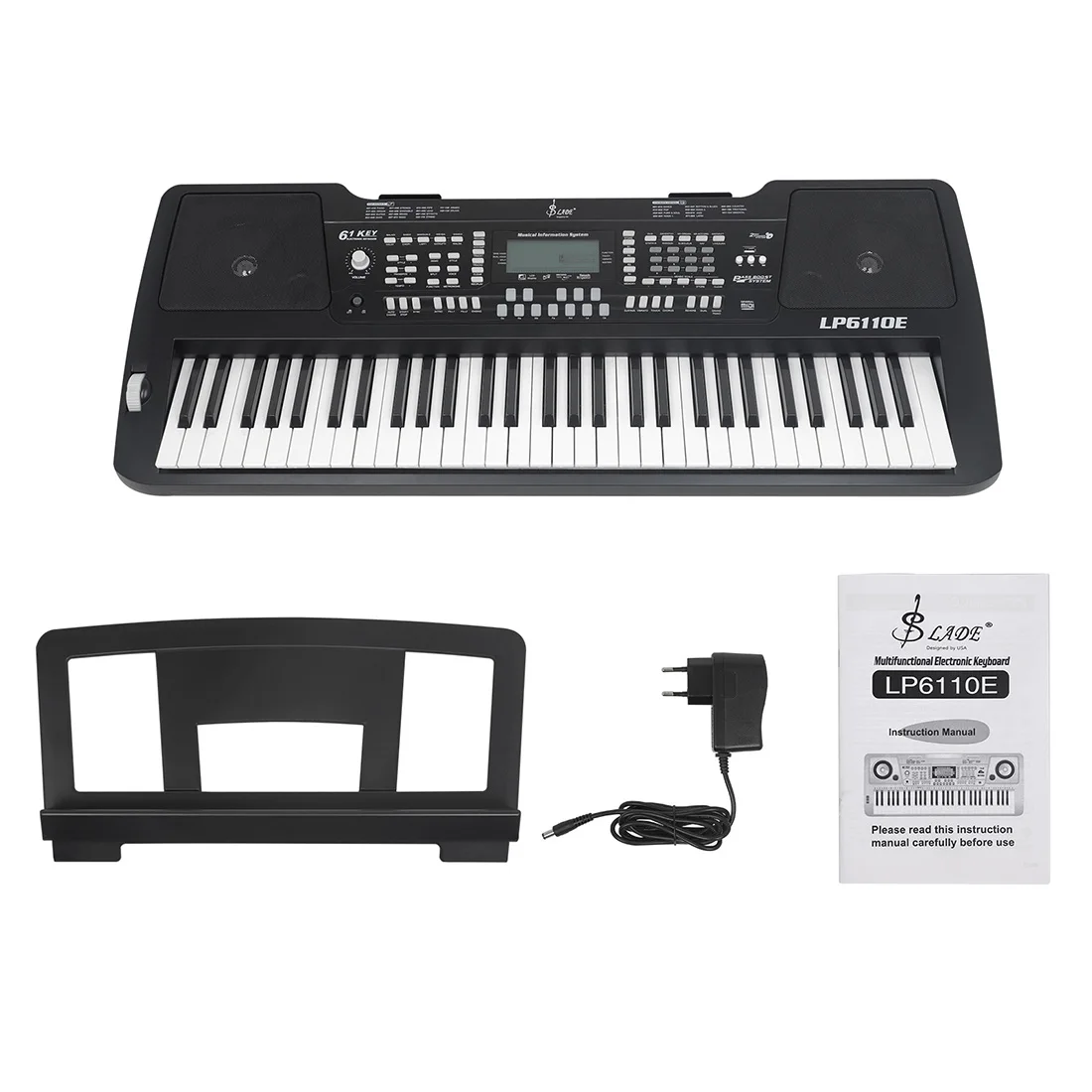

SLADE Professional 61 Keys Multifunctional Electronic Piano Keyboard Instrument Suitable For Professional Performance