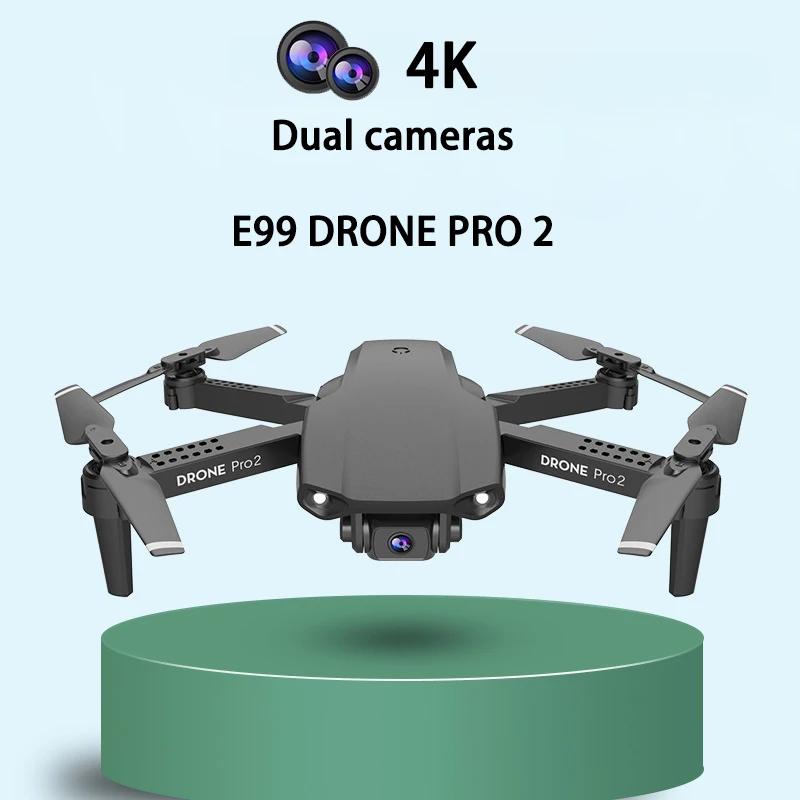 E99 Pro2 Радиоуправляемый мини-Дрон 4K 1080P 720P Двойная камера Wi-Fi FPV | Электроника