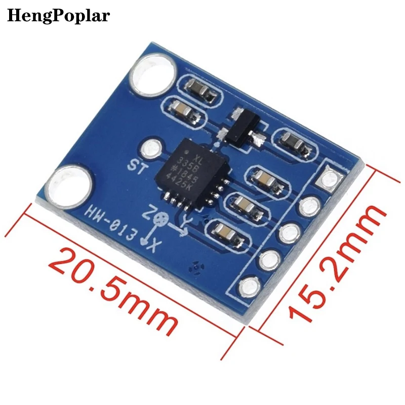GY-61 ADXL335 ускоритель 3-осевой аналоговый выходной ускорительный модуль угловой