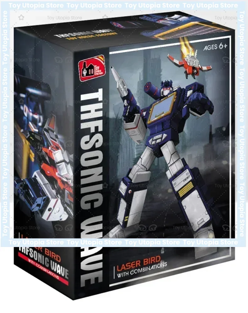 Игрушки-трансформеры G1 THF THF-01J Soundwave THF Tape Corps THF01J THF01-J, Walkman-кассетница, шедевр KO MP13 (art.: 3920db65bd007) - 3920db65bd007