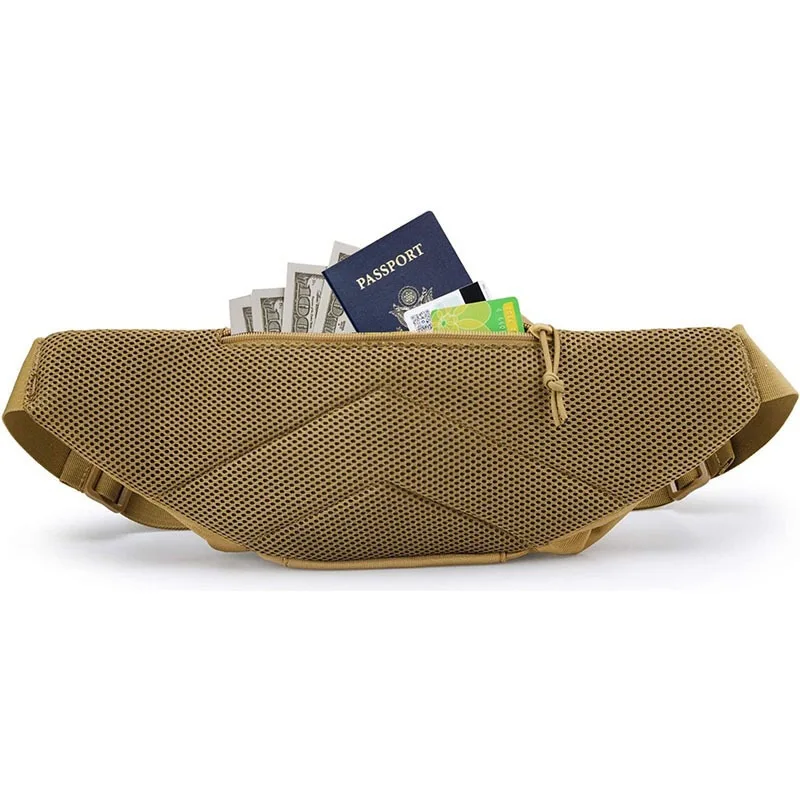 Hiking Travel casual mens cross body chest bag Cycling tactical fanny Pack Waist Bag shoulder For men Daily Life Cycling Camping