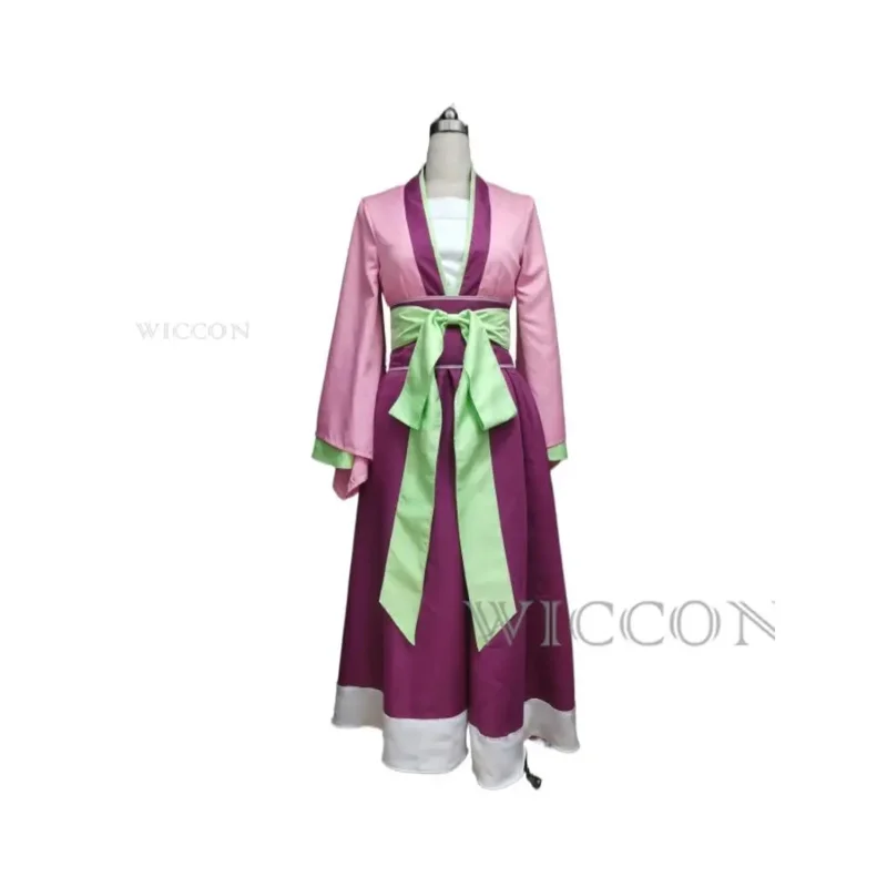 Новый костюм для косплея Maomao парик аниме Дневники аптекаря платье юбка розовый