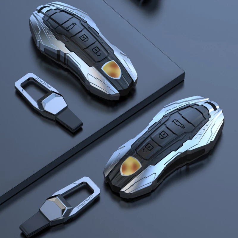 Для Porsche Cayenne Panamera 971 911 Macan Boxster 718 Carman Carrera GT 918 Spyder Taycan чехол ключа дистанционного