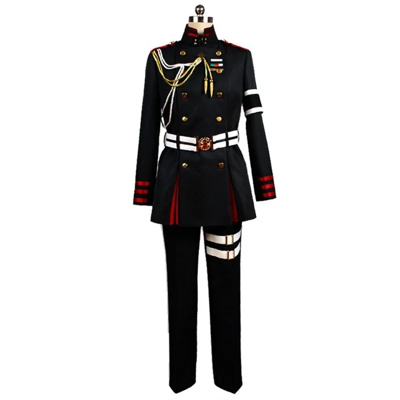 Костюм для косплея из аниме Seraph of The End Женский костюм в стиле милитари пиджак