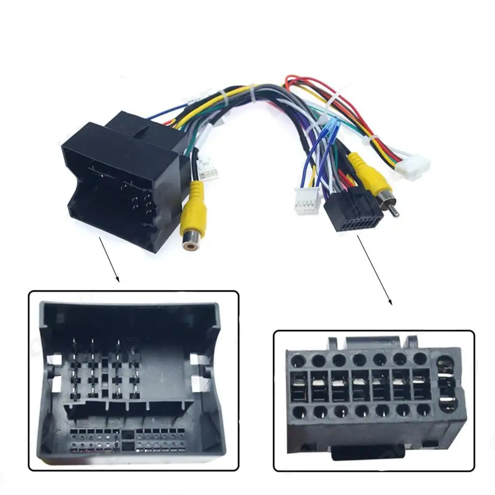 

Standard Car High-end Power Media Player Navi Radio CANBUS BOX Wire harness For Volkswagen Golf 5 6 Polo Passat Jetta Tiguan