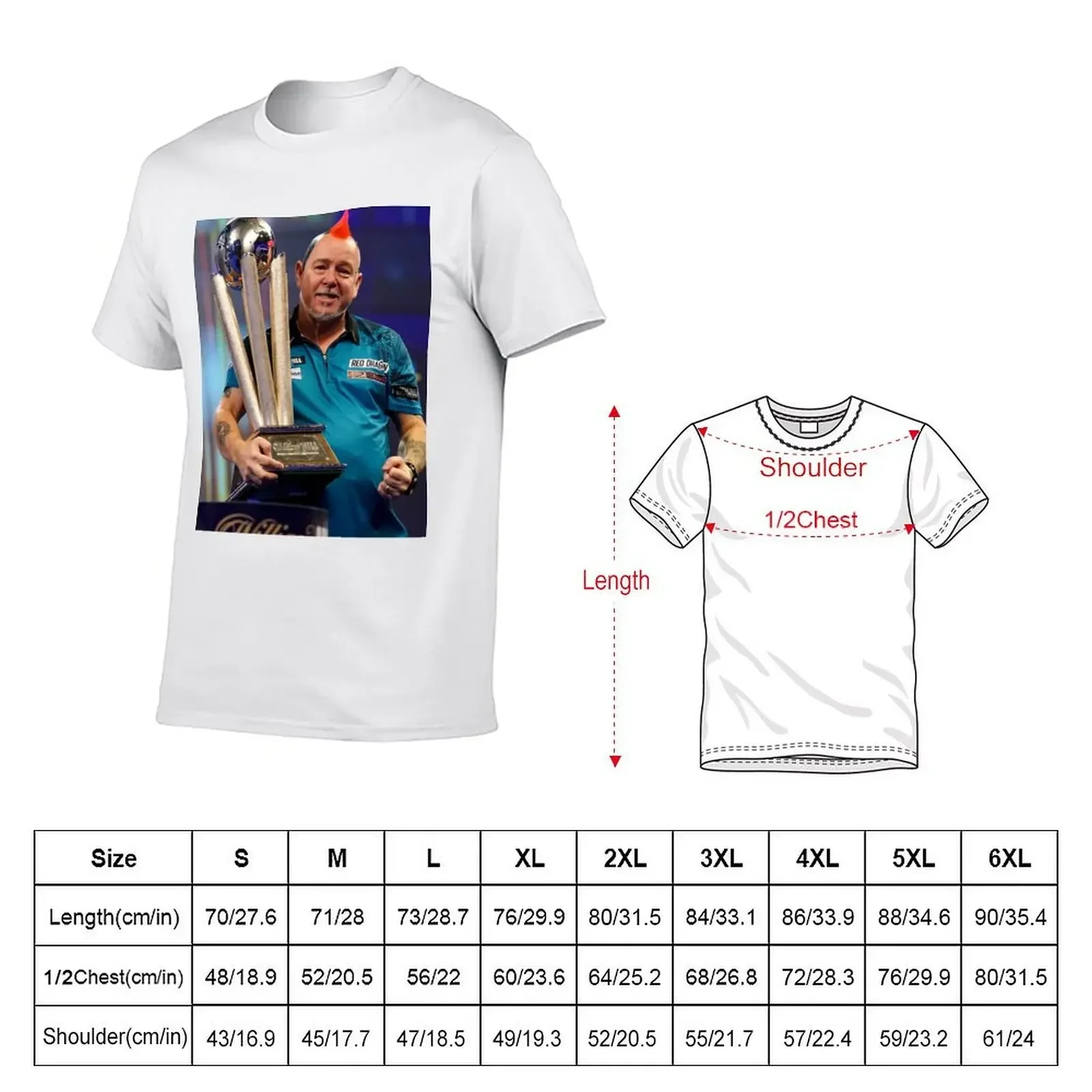 Футболка Best Man Ever The King Peter Wright Dart Champion World топы футболки с рисунком рэпера для