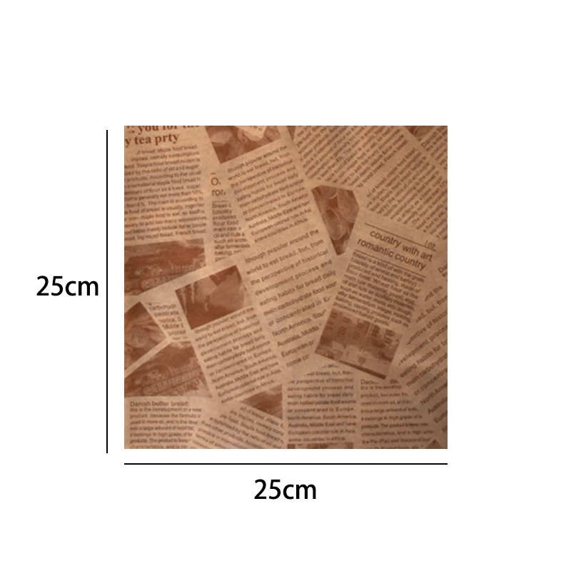 Бумага для выпечки на масле утолщенная маслостойкая подставка пиццы барбекю