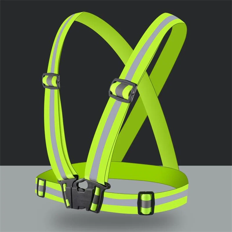 

Harness Elastic Belt For High Sanitation Reflective For Reflective Gloss Run Harness Construction Cycling Night Reflective