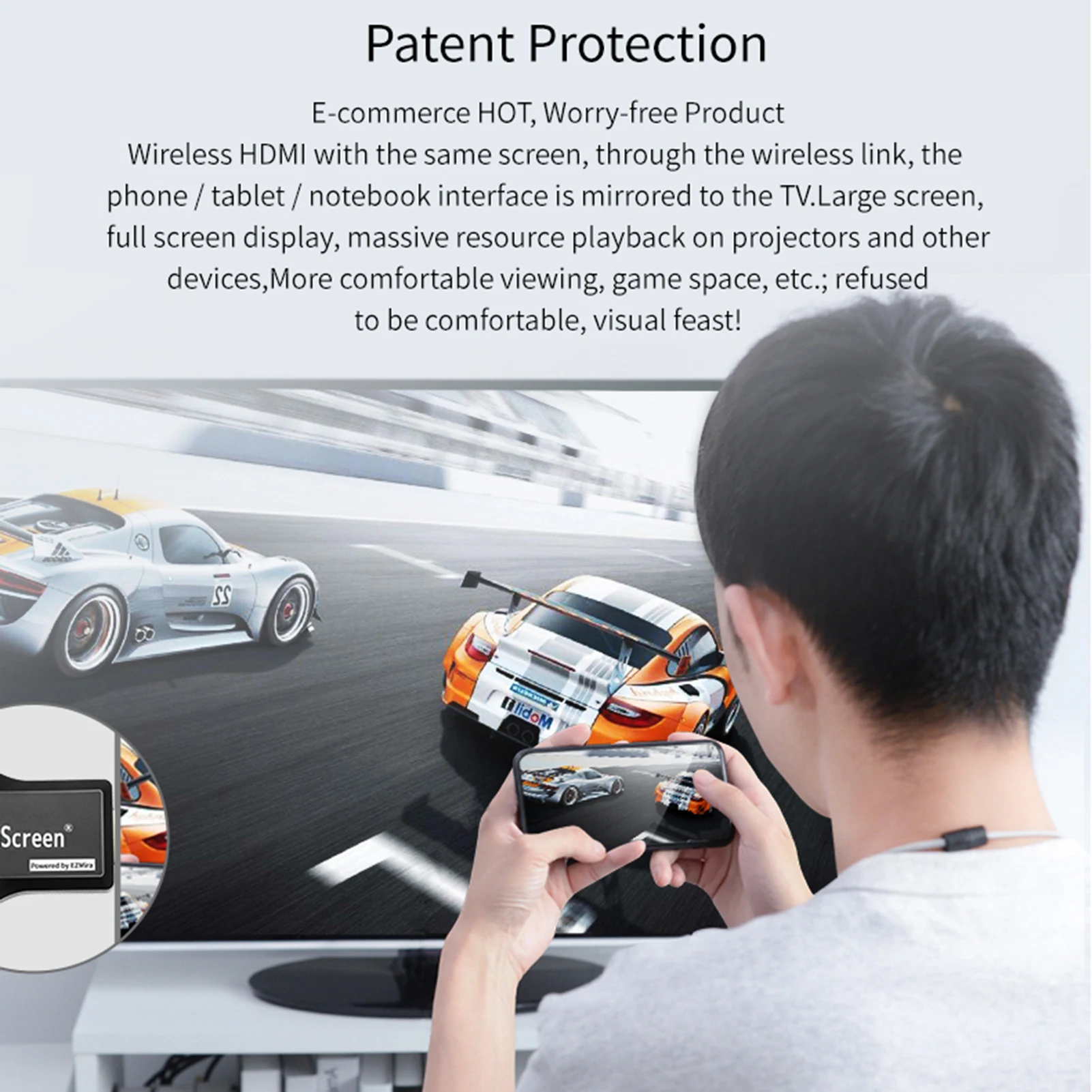Новинка Mira screen M2 Pro TV Stick Wi-Fi дисплей ресивер трансляция Anycast DLNA Miracast Airplay