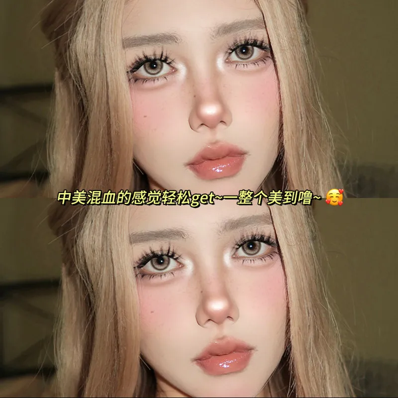 Самонагревающиеся накладные ресницы без клея 3D W-образные пушистые толстые