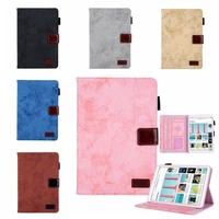 luxury solid color business style tablet case for ipad mini 6 case pu leather stand case accessories cover for ipad mini 6 2021