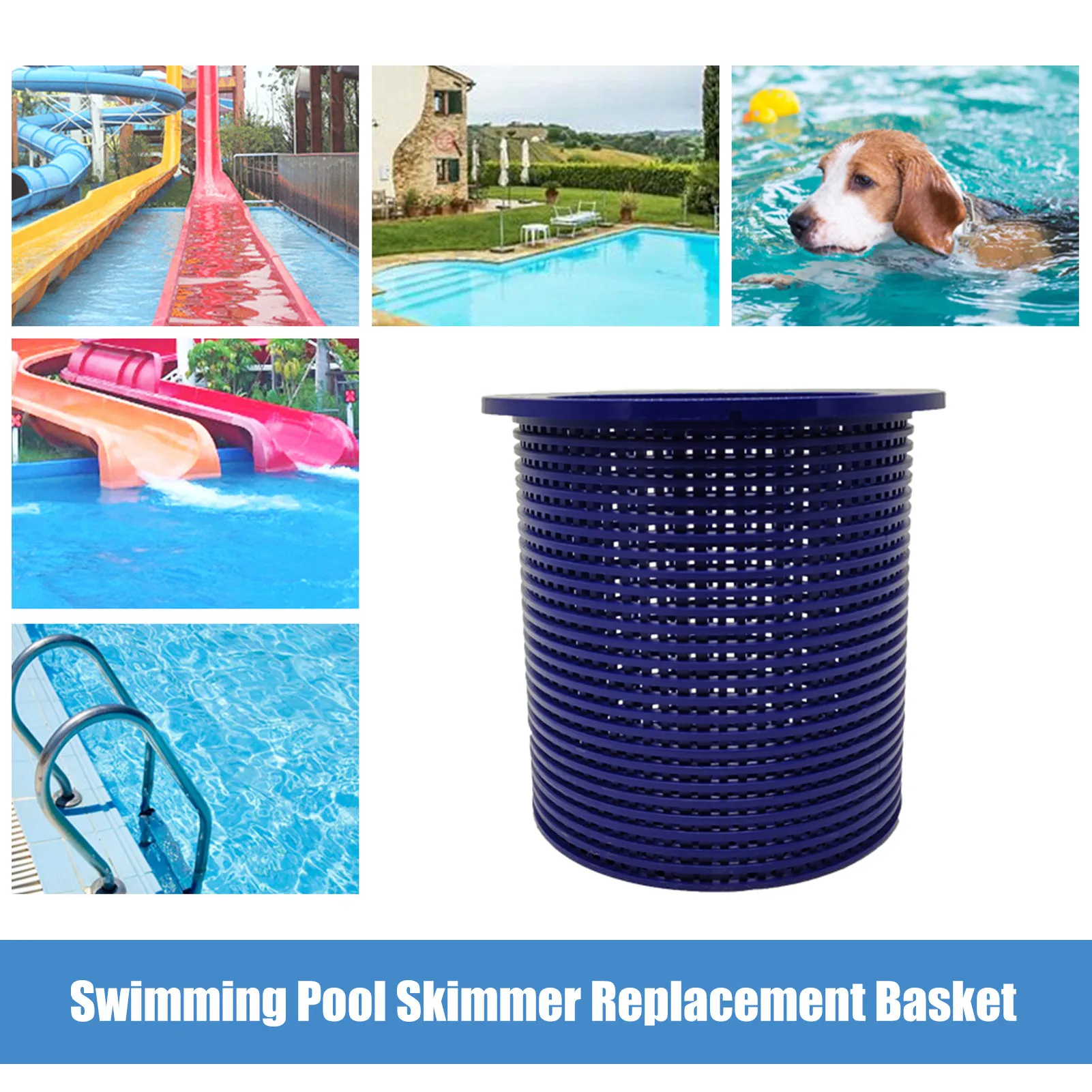 

Pool Filter Basket Replacement Durable Pool Skimmer Baskets Round Strainer Basket Skim Remove Leaves Bugs And Debris For Pools