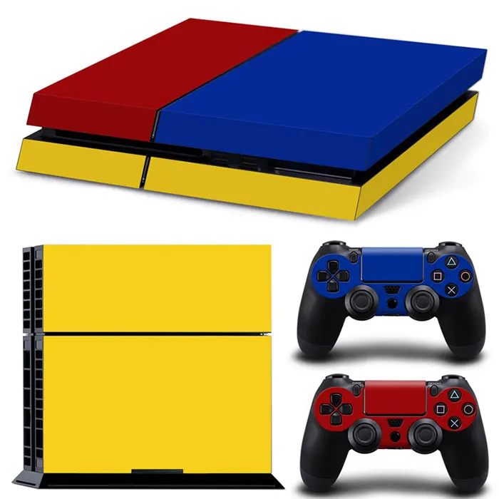 Наклейки для PS4 s Play station 4 наклейки консоли PlayStation и 2 шт. накладок на контроллеры -