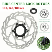 mtb road bike heat dissipation cooling hollow pads 140160180mm centerlock disc brake rotors bike parts