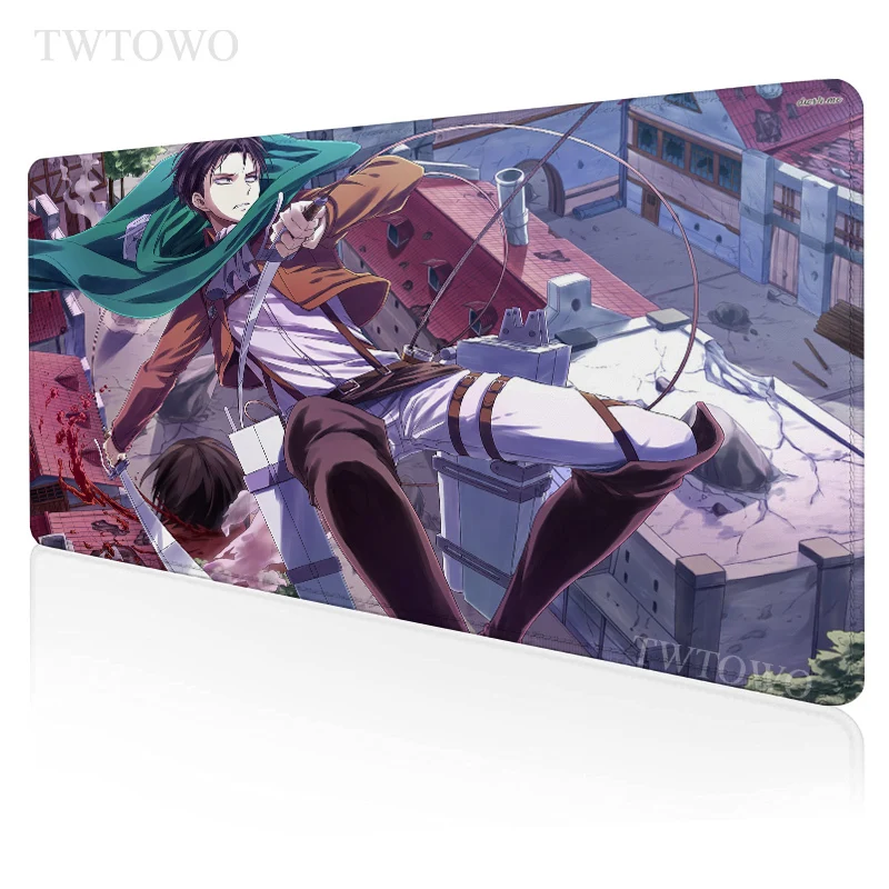 

Anime Attack on Titan Mouse Pad Gaming XL Home New Mousepad XXL MousePads Office Soft Carpet Natural Rubber Laptop Mouse Mat