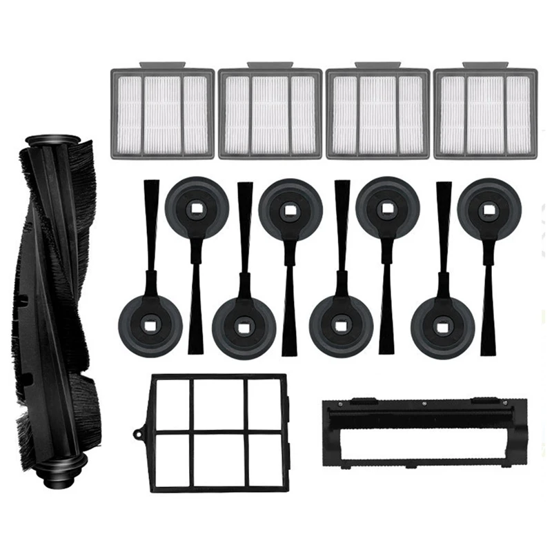 

Main Roll Brush For Shark Robot Vacuum S87 R85 RV850 Vacuum Cleaner Accessories Side Brushes HEPA Filters Robot Vacuums