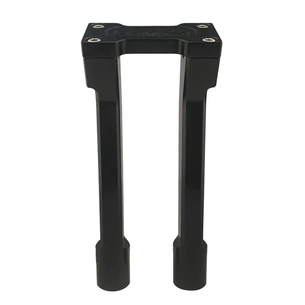 

Black 0" Inch HandleBar Riser Higher Extension Clamp Adapter