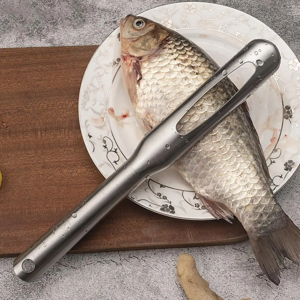 

Fish Scale Scraper Food Grade Stainless Steel Fish Skin Scales Removing Tools Fish Descale Scraper Fish Scale Remover