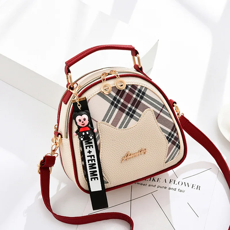 

Shangxin Small Bag Women 2022 New Fashion Ins Texture Handheld Crossbody Bag Mesh Red Versatile Small Bag Fashion Girl