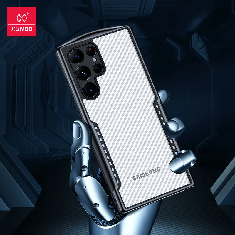 

2022 Fashion luxury Carbon Fiber Case For Samsung Galaxy S22 Ultra Plus TPU+PC Phone Protective Cover Coque for S22 Plus S22