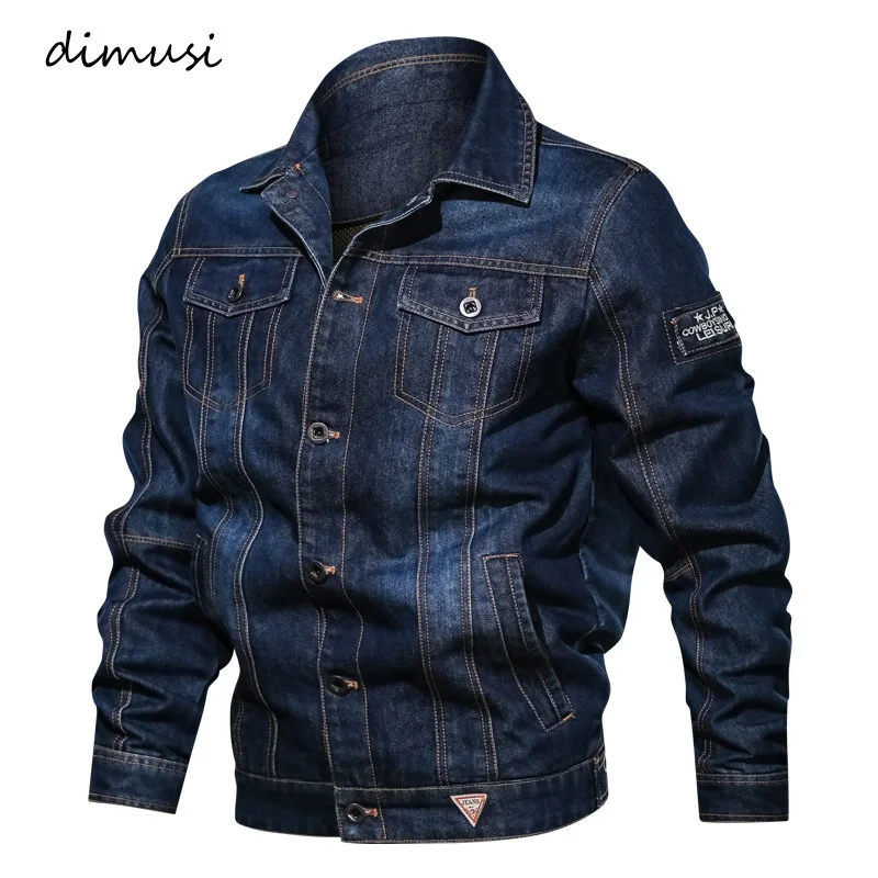 

Spring Mens Denim Jacket Trendy Fashion Ripped Denim Jacket Mens Jean Jackets Male Bomber Windbreaker Cowboy Coats 6XL