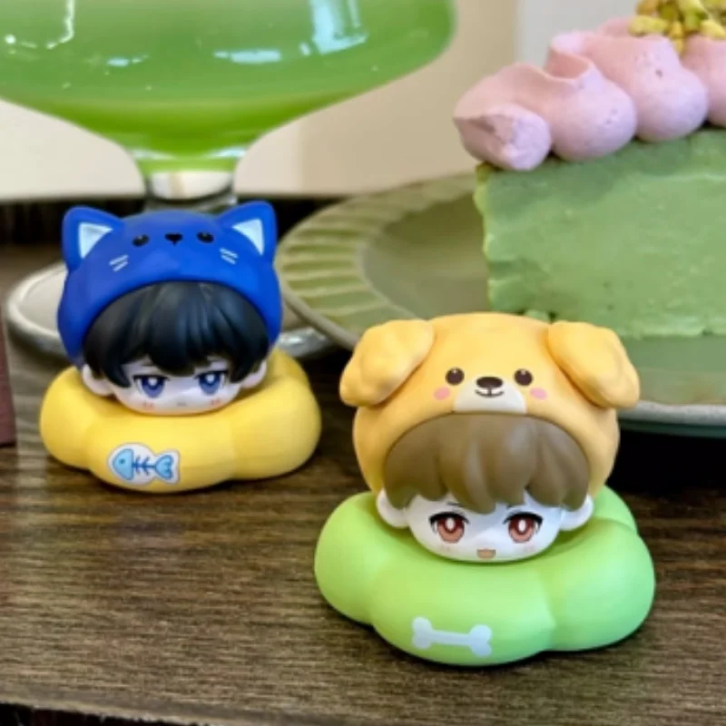 Фото Коллекционная фигурка Dmbj Time Raiders Mini Blind Box Series: Мультяшный персонаж, настольное украшение, Усиэ Чжан Цилин, модный подарок на День рождения и Рождество №5