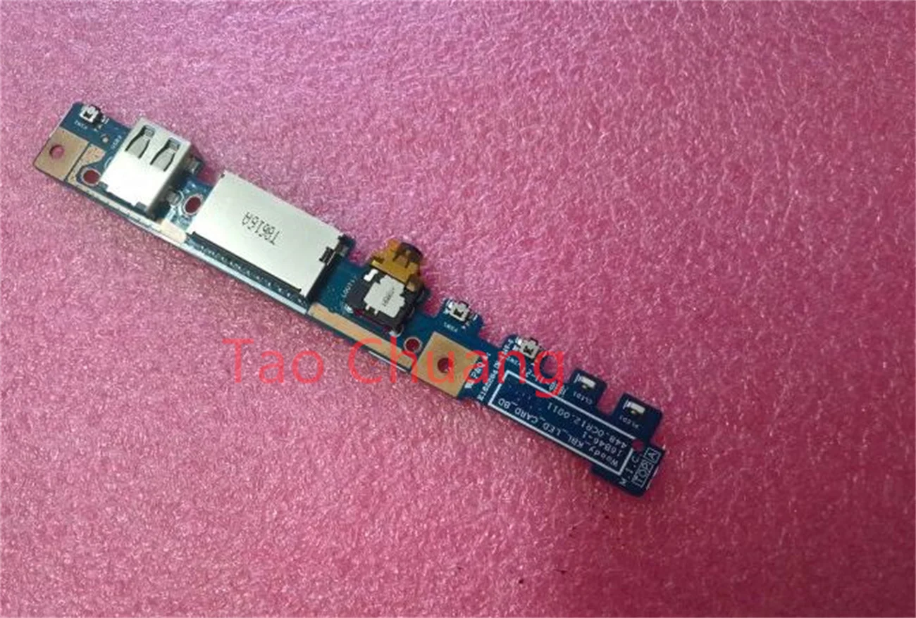 

Для ACER Spin 5 SP513 Φ устройство для чтения карт аудио USB плата с кнопкой переключения питания 448.0CR12.0011