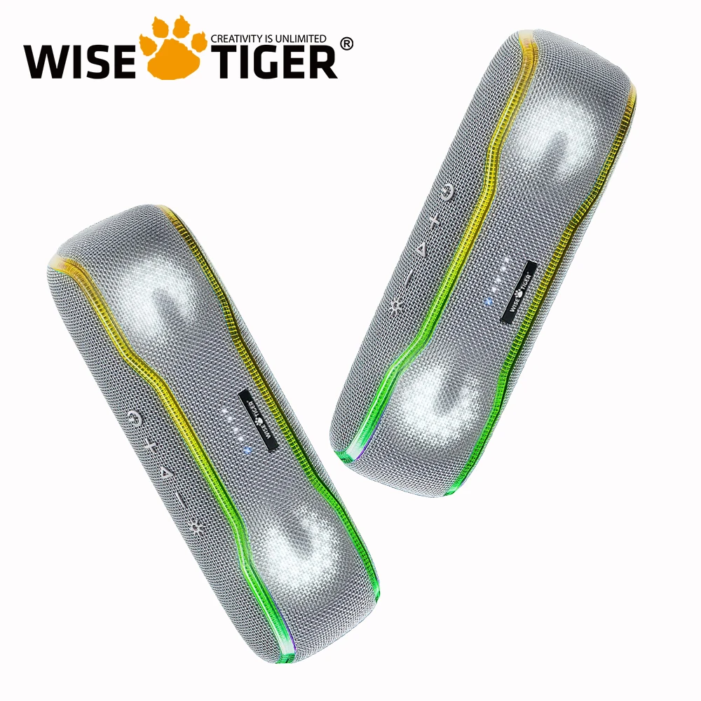Bluetooth-Колонка WISETIGER, 25 Вт, IPX7, водонепроницаемая