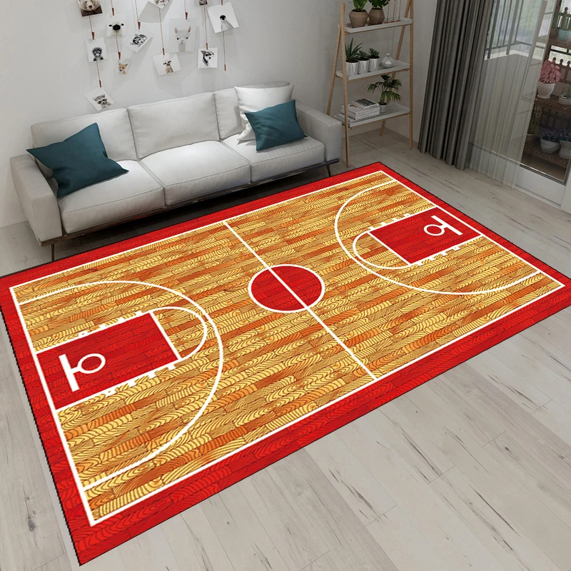

Large Basketball Boys Game Floor Rug Door Mat Carpet Room Doormat Non-slip Mat Gift