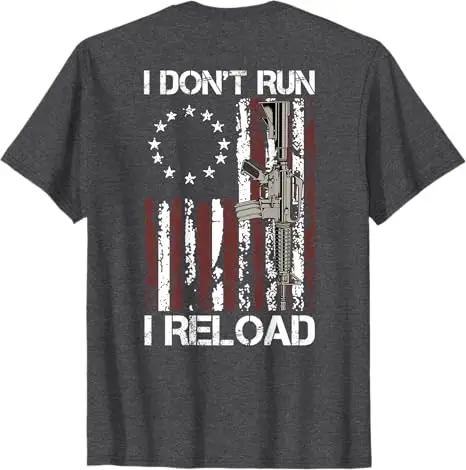 Футболка SAYING TEE  I Don't Run I Reload Gun