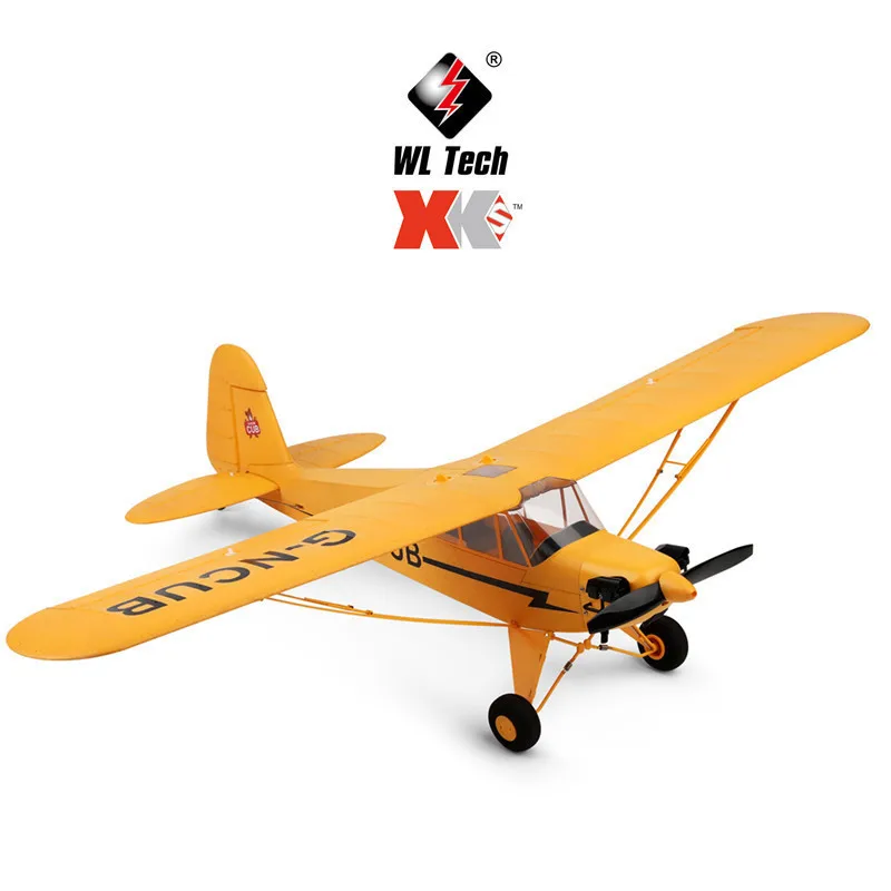 Модель самолета Wltoys Xk A160 J3 Rc Rtf Epp модель с бесщеточным Мотором 3d/6g 650 мм Комплект