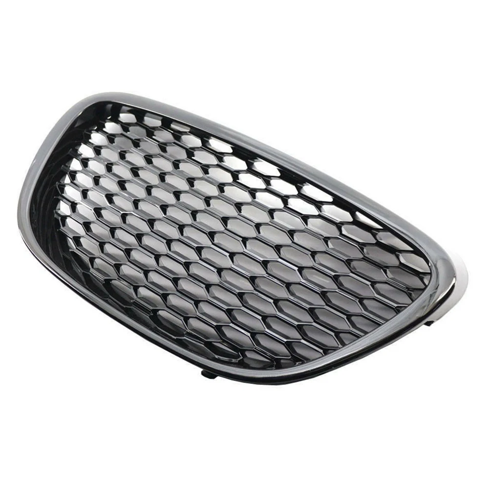 

Car Front Kidney Grille Hood Grill for Seat Leon MK2 1P 2006-2009 Car Styling Replacement Exterior Parts(Bright Black)