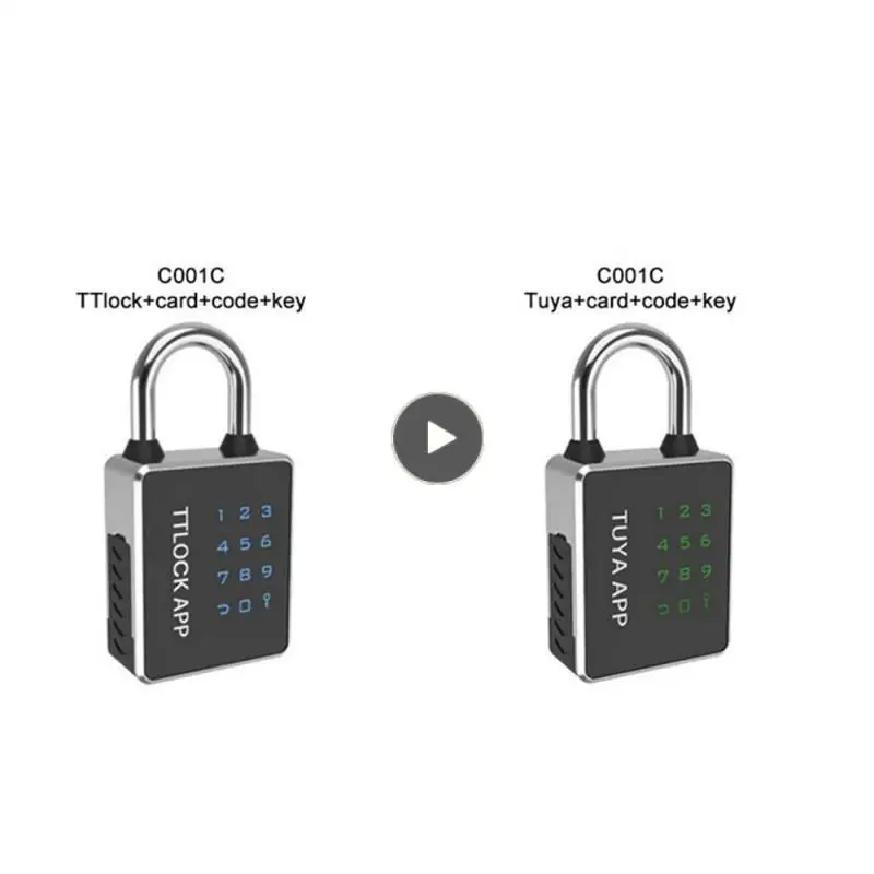 

Intelligent Locking Durable Kirsite Lock Waterproof Biometrics Smart Lock Card Cerradura Inteligente Dustproof