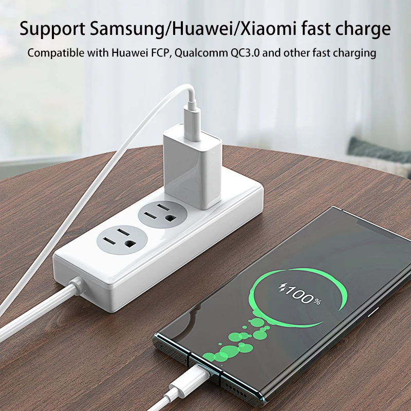 100W 7A Fast Charging Type C To Type C Cable for Samsung Xiaomi Redmi Huawei MacBook Pro iPad Pro for iPhone Charger USB C Cable