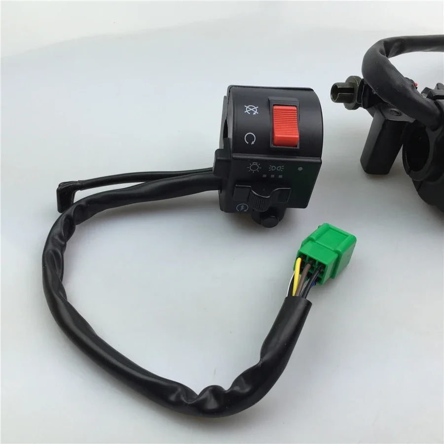 1 комплект для JS125-28/28B/28A аксессуары мотоциклов Mu ветер/зеленый лев ручка