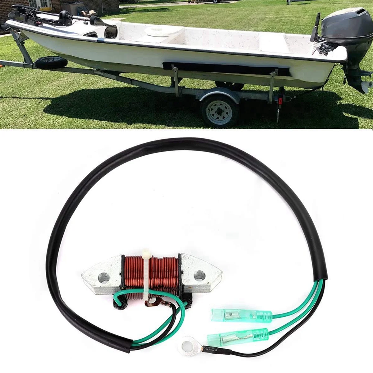 66T-85533 66T-85533-00 Катушка освещения для 2-тактного подвесного двигателя 40HP E40X 66T85533